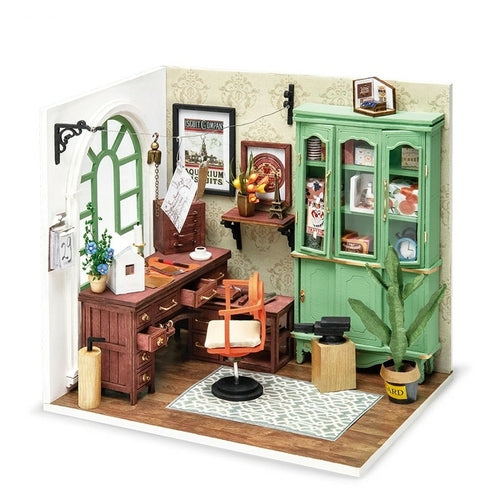 DIY House Doll House Miniature Dollhouse with Furniture